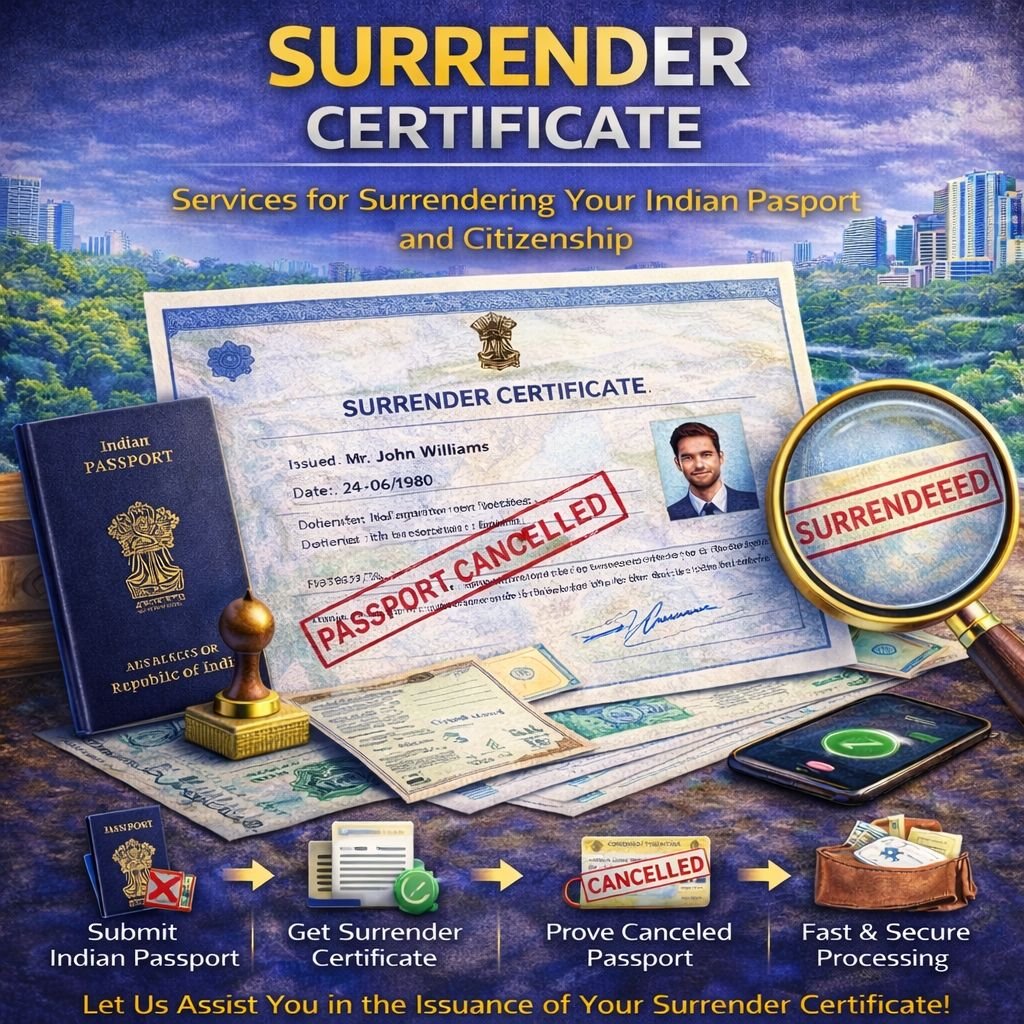 Surrender Certificate